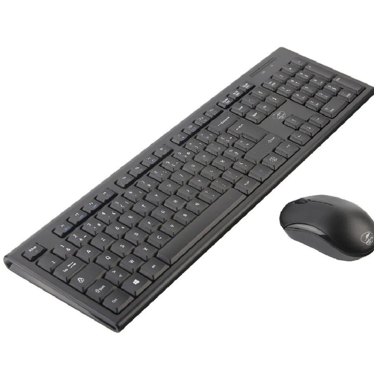 Clavier et souris sans fil Bluetooth noir
