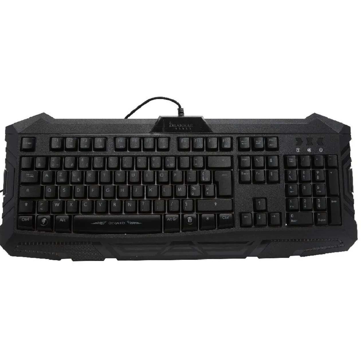 Clavier gaming avec souris et tapis de souris pour PC