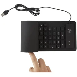 Clavier souple pvc flexible noir