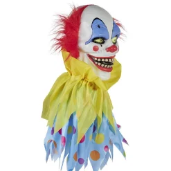 Clown animé multicolore Halloween