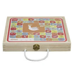 Coffret 100 jeux en bois