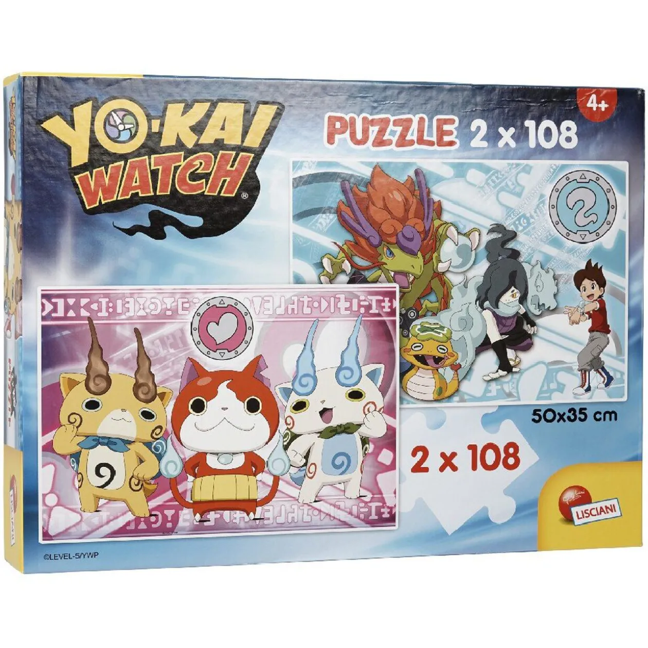 Coffret 2 puzzles Yo-Kai Watch