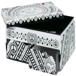 Coffret bijoux lumineux à colorier