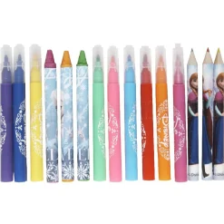 Coffret coloriage flocon Reine des neiges