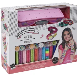 Coffret créatif beauté machine à bracelets rose