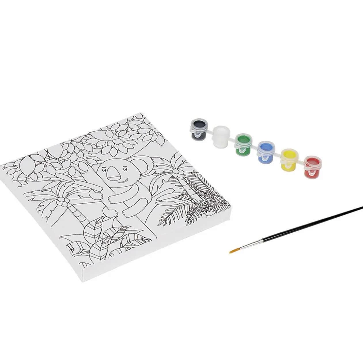 Coffret créatif peinture sur toile koala