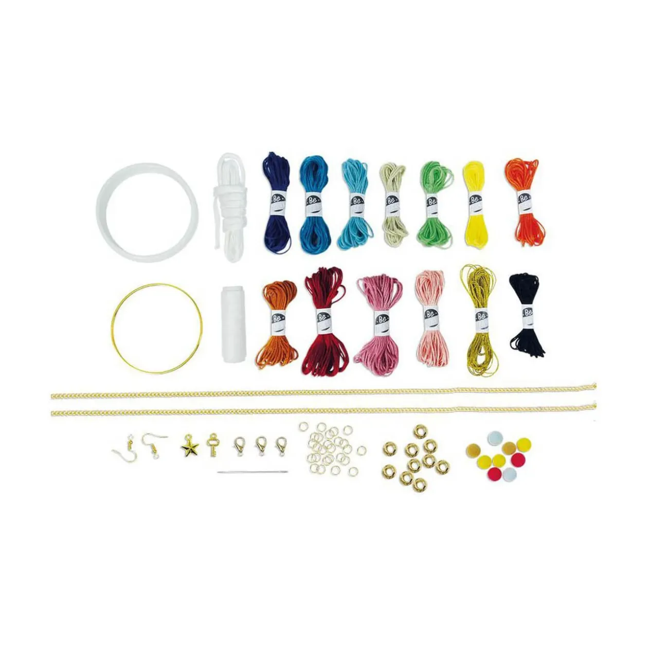 Coffret création Be Teens coton bracelet boucle d'oreilles