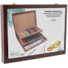 Coffret de coloriage en bois