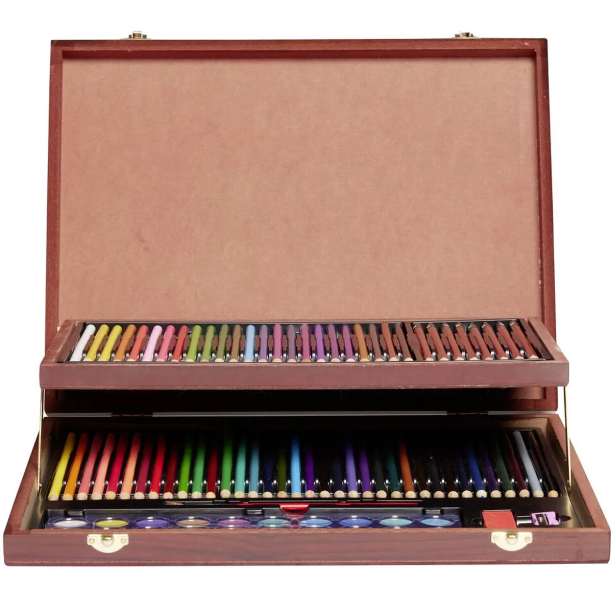 Coffret de coloriage en bois