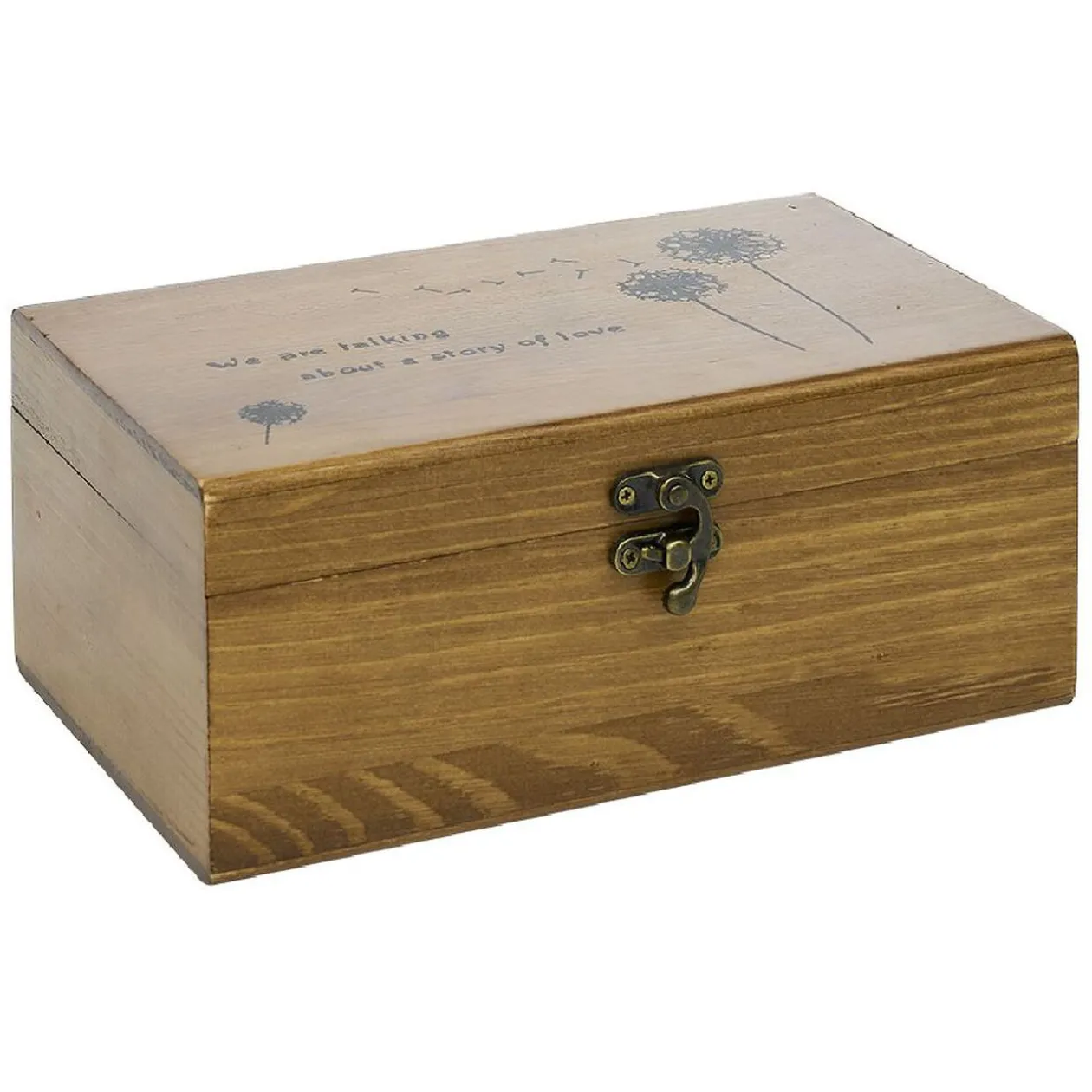 Coffret de couture en bois avec accessoires 21x13xH9cm