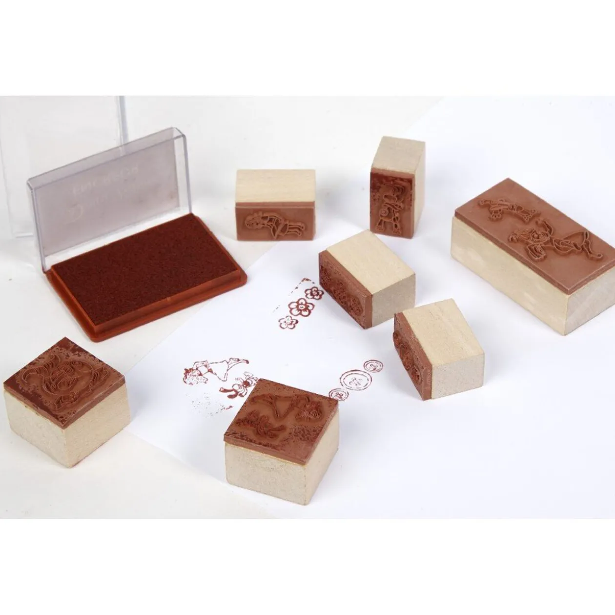 Coffret encreur et tampons Dolly Bibble