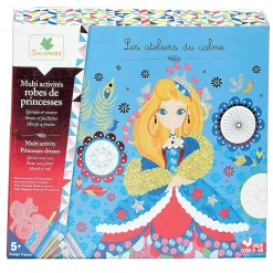 Coffret jeu création robe princesse Sycomore