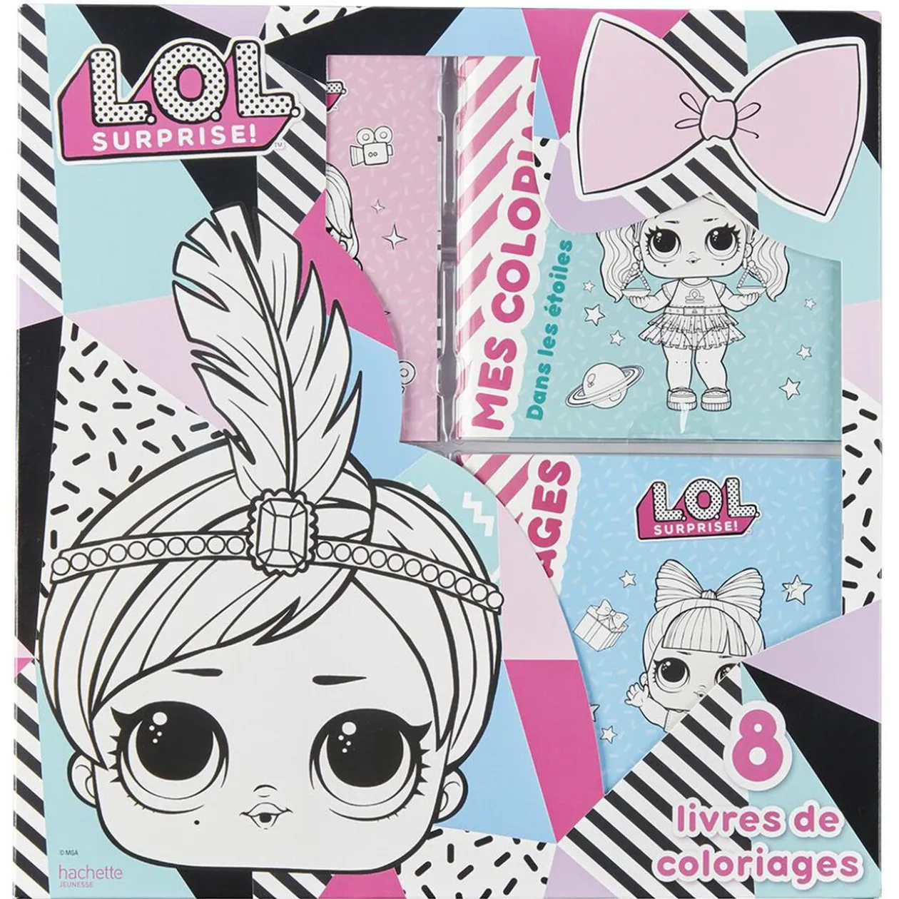 Coffret LOL 8 coloriages