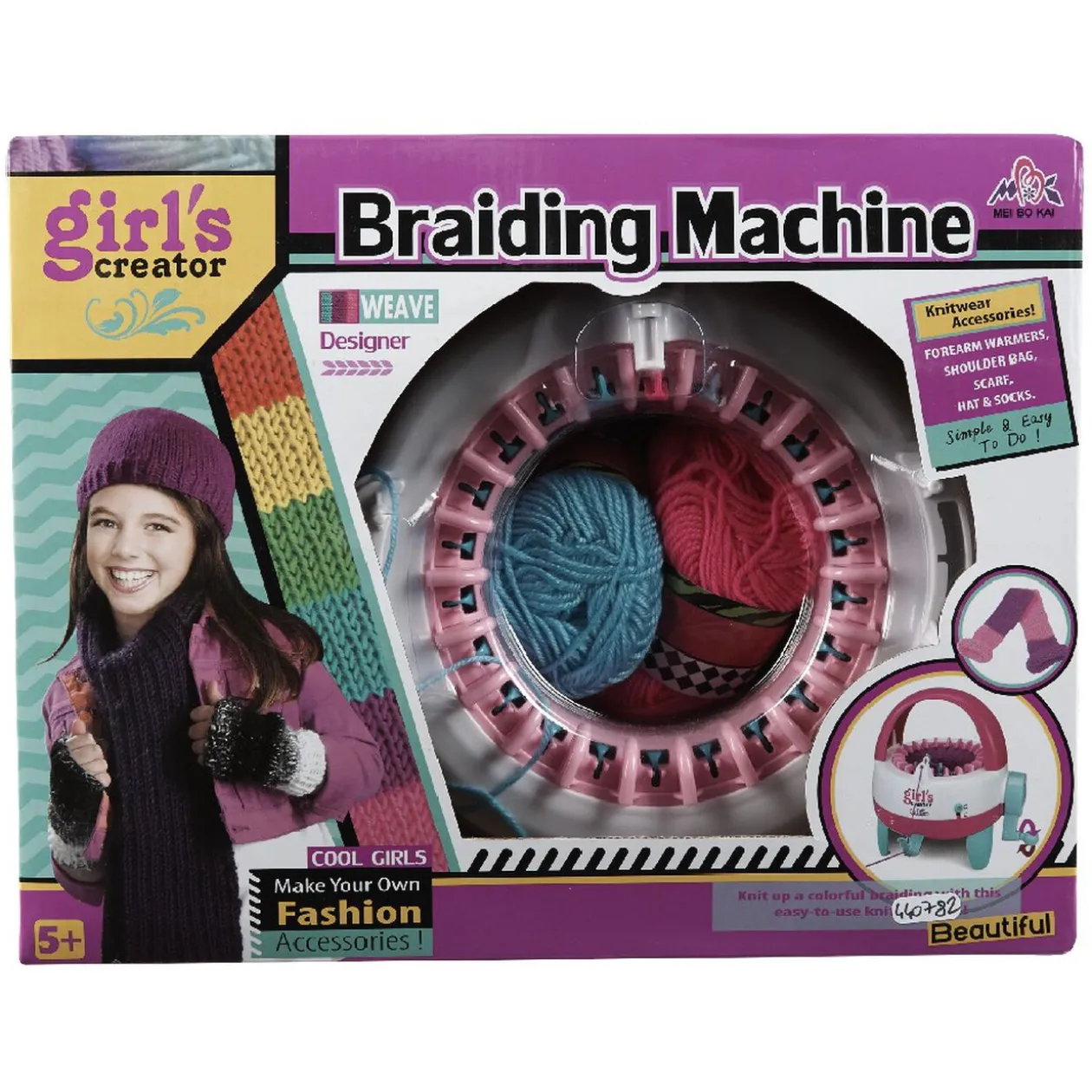 Coffret métier à tisser