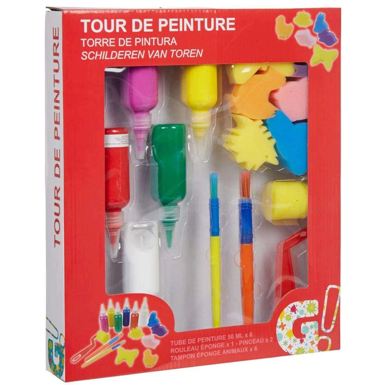 Coffret peinture éponge