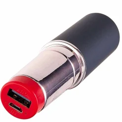 Coffret porte clé miroir coeur batterie de secours powerbank