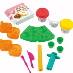 Coffret pâte à modeler pâtisserie 13 pièces