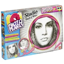 Coffret studio création perle photo noir et blanc