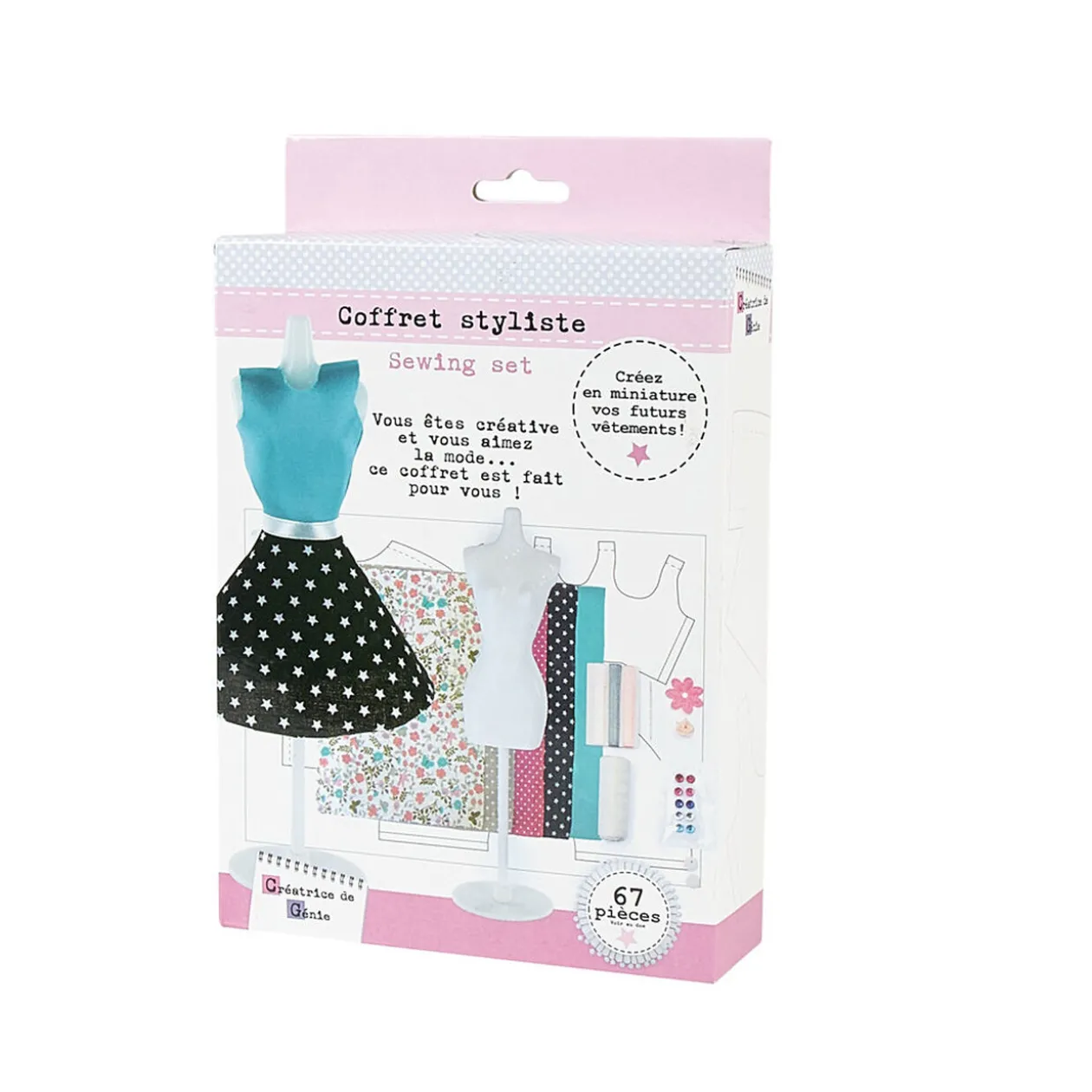 Coffret styliste 67 pièces