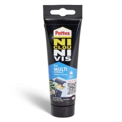 Colle de fixation Pattex Multi matériaux 142g - Intérieur et Extérieur