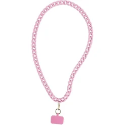 Collier chaîne doré pour téléphone 115cm