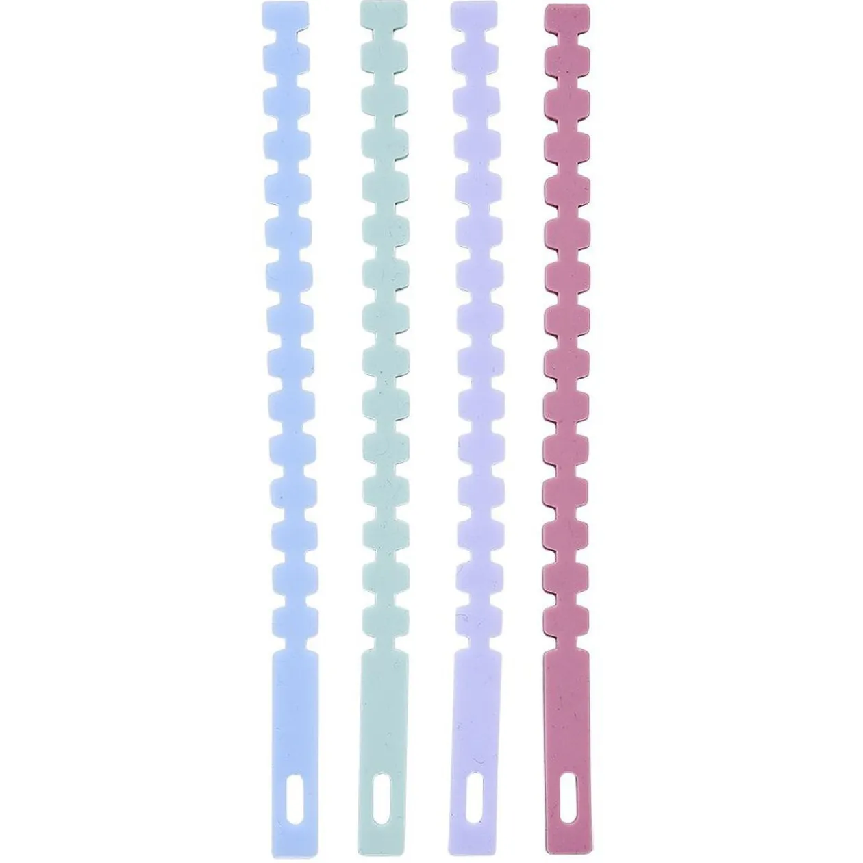 Collier de serrage silicone x4