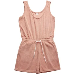 Combinaison Femme tissu éponge rose