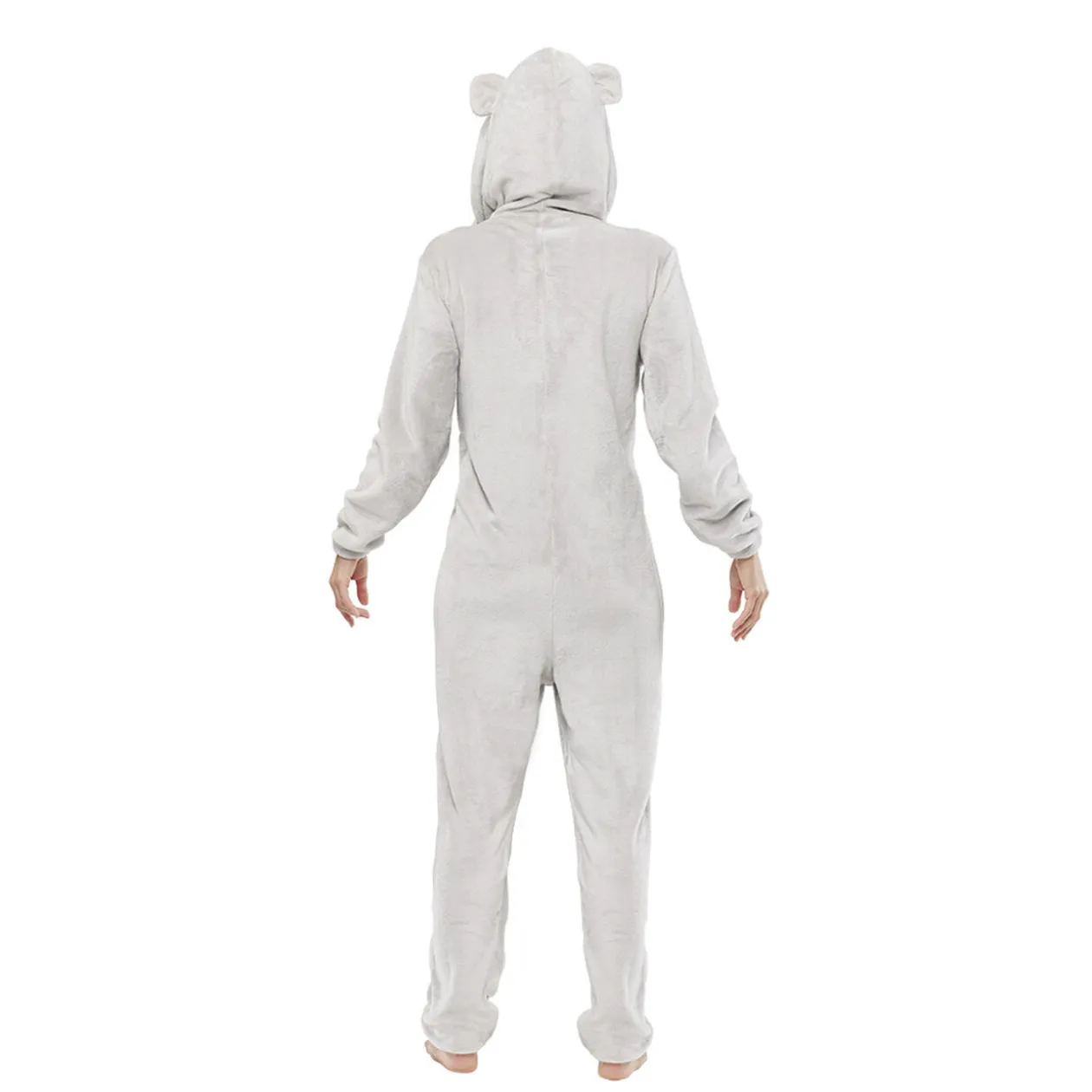 Combinaison pyjama Koala gris et bleu pailleté Taille XS