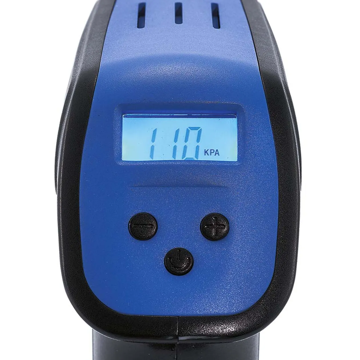 Compresseur à air voyant LED bleu et noir