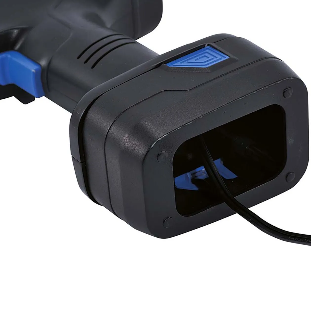 Compresseur à air voyant LED bleu et noir