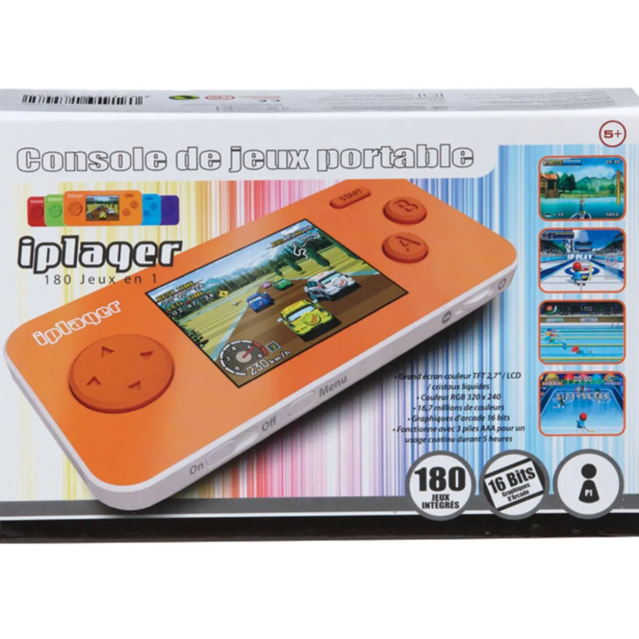 Console 180 jeux