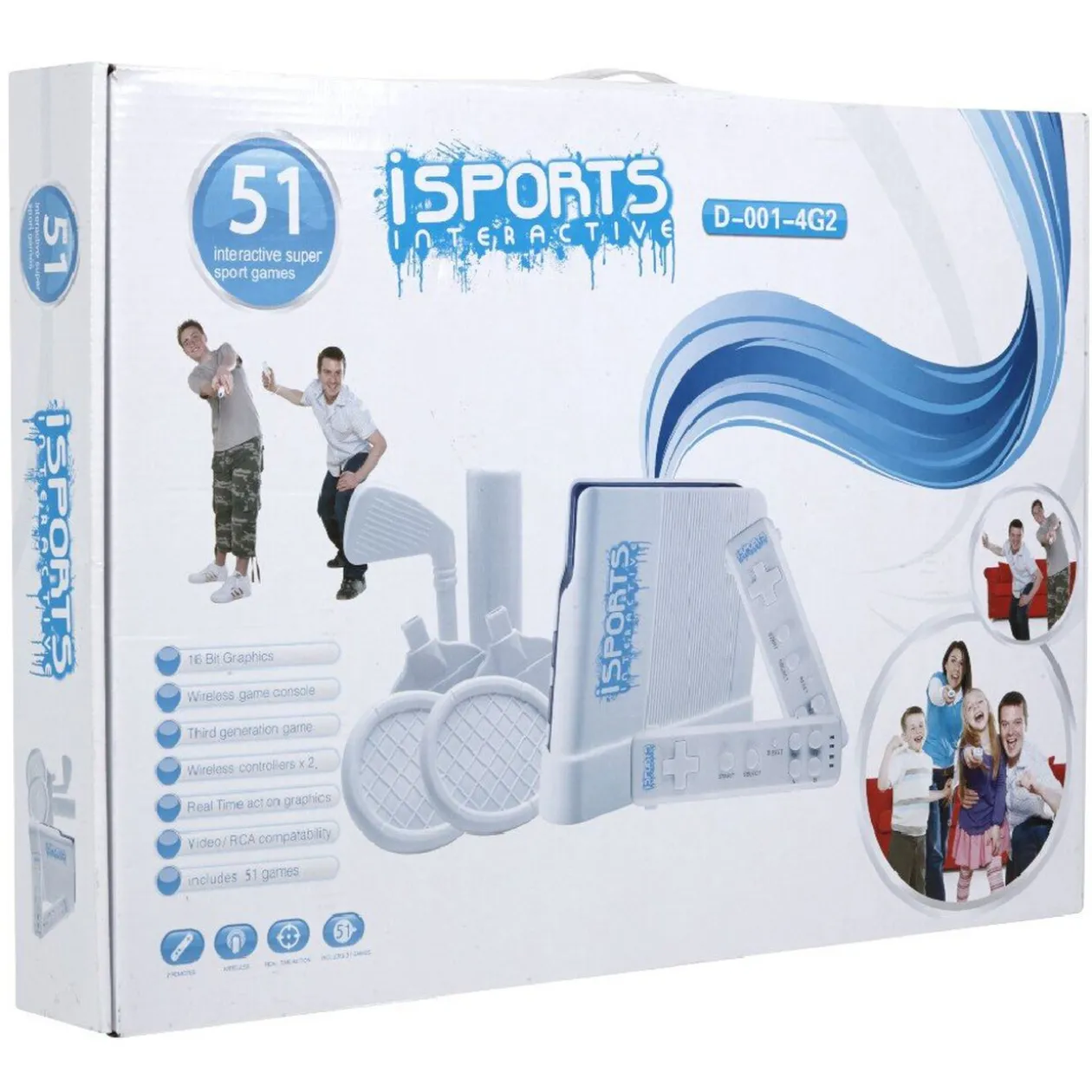 Console interactive 51 jeux