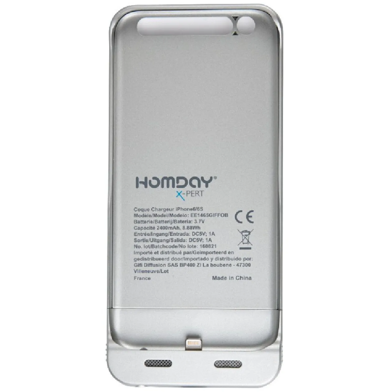 Coque chargeur pour Iphone 6/6s