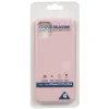 Coque en silicone iPhone Pro Max rose