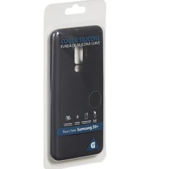 Coque en silicone Samsung S9+ noir