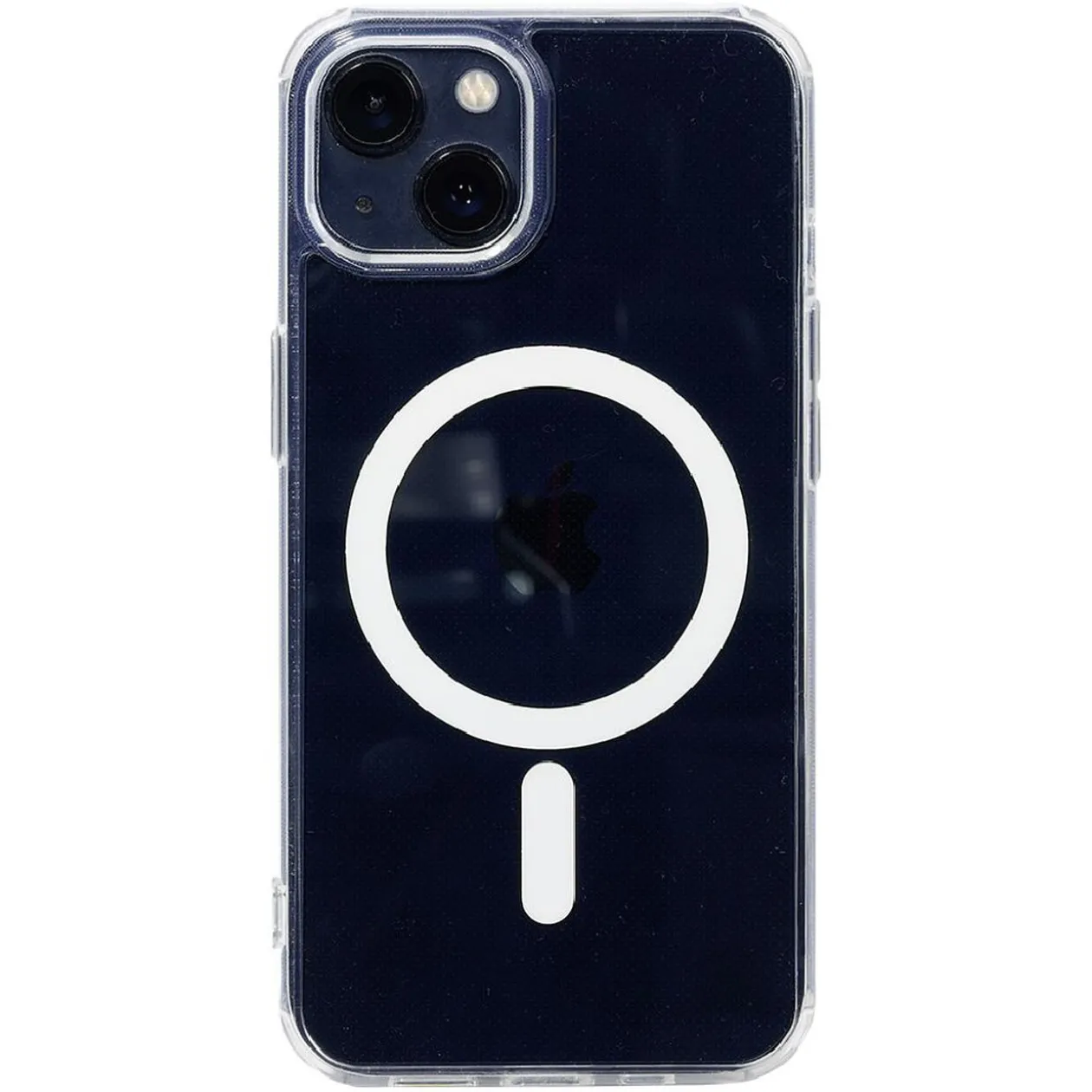 Coque magnétique iPhone 13 Mini transparent