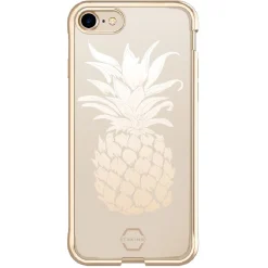 Coque pour IPhone 6 et 6S motif fleur plastique