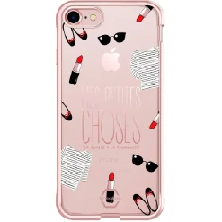 Coque pour IPhone 5C motif fleur plastique