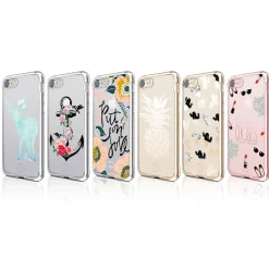 Coque pour IPhone X motif fleur plastique