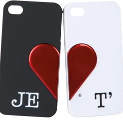 Coque pour Smartphone Je T aime x2
