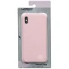 Coque Soft touch rose silicone pour Iphone XS Max
