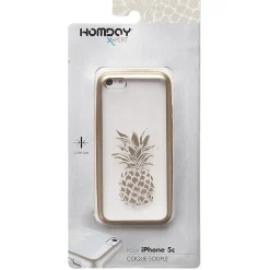 Coque souple Ananas pour IPhone 5c