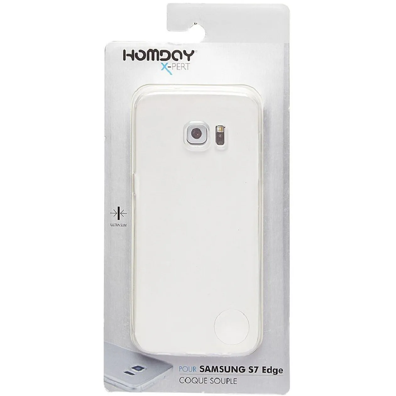 Coque souple pour Samsung S7 Edge transparent