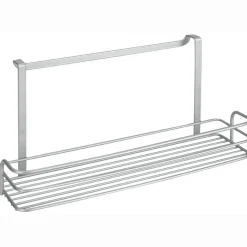 Corbeille salle de bain à suspendre grise Metaltex