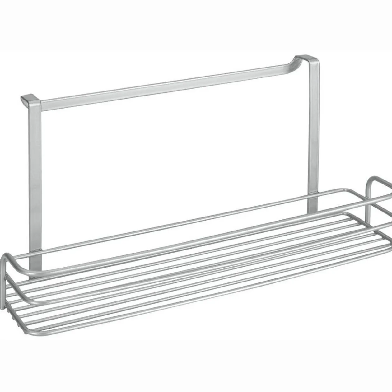 Corbeille salle de bain à suspendre grise Metaltex