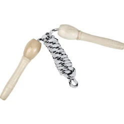 Corde à sauter poignée bois 2m