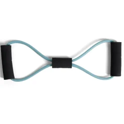 Corde de résistance fitness 1800mm bleu ou rouge