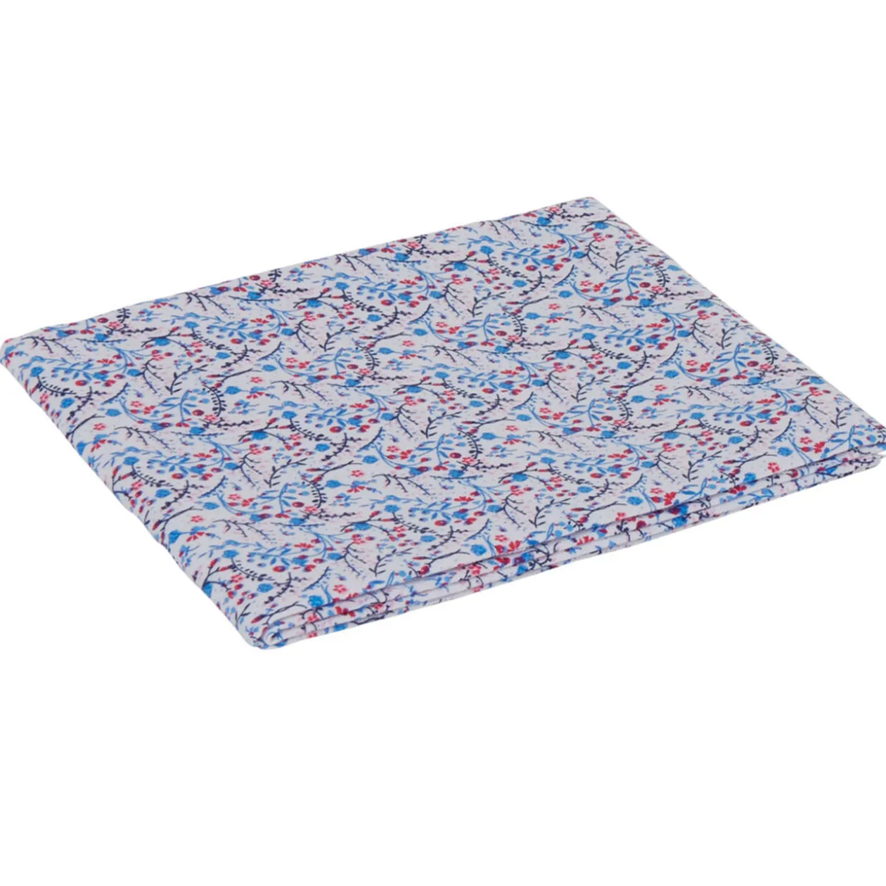 Coupon de tissu 46x55 cm en coton bleu