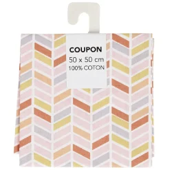 Coupon tissu 100% coton 50x50cm
