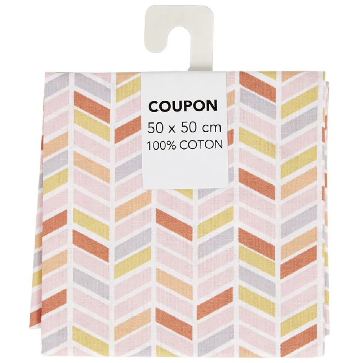 Coupon tissu 100% coton 50x50cm